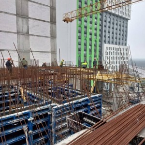 17.01.23 влаштування горизонтальних монолітних конструкцій 11 поверху