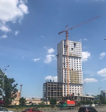 Ход строительства жк «Олимпик парк» на 21.06.2019г.